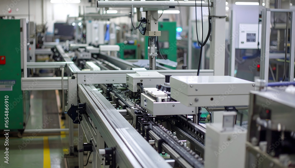 Automated Factory Conveyor System Automated Factory Conveyor System