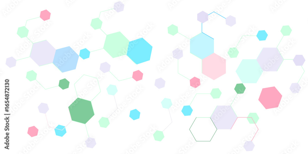 Geometric hexagon shapes. black, white, background, Seamless futuristic pattern. polygon hitch technology wallpaper. Hexagonal metal, honeycomb, 3d, white, technology, medicine, advertising, red, tech