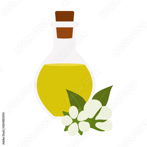 Cooking oils collection with sunflower olive coconut palm butter corn mustard and chili oil