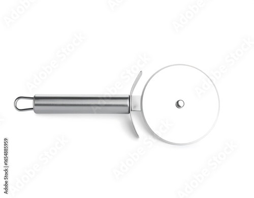 Stainless steel pizza cutter