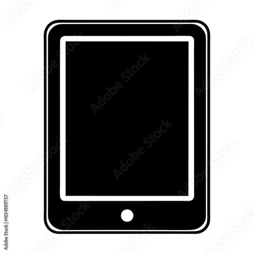 tablet pc isolated on white