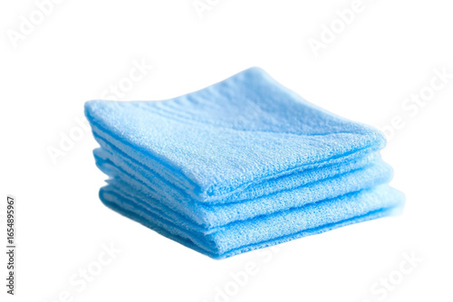 Disposable disinfecting cloths isolated on transparent background