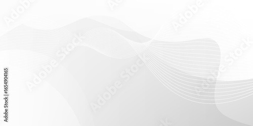 Abstract Geometric modern white and gray color . Modern and Creative Trend design in vector illustration