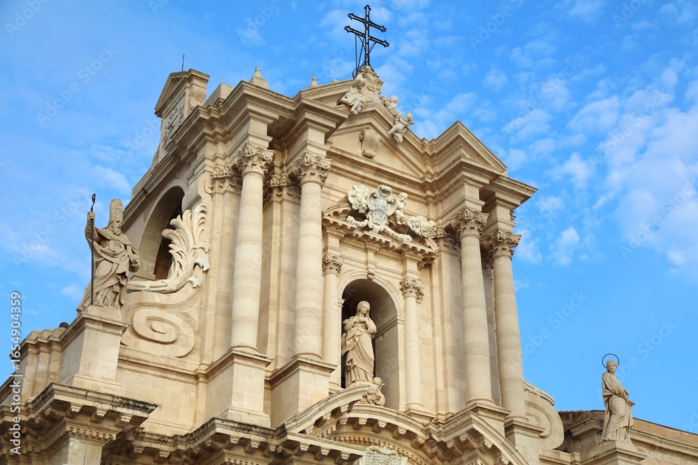 Fototapeta premium Syracuse Cathedral in Italy