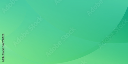 abstract background of realistic green curved gradient shading.  vector design concept. Decorative web layout or poster, banner eps10.