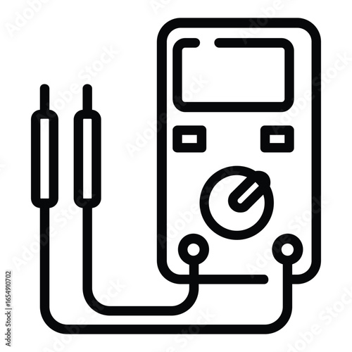 Digital Multimeter Illustration