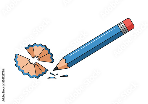 Pencil Illustration for Writing, Drawing, Sketching, Art Supplies, School Stationery, Creative Design, Education Tool, Office Work, Study Accessory