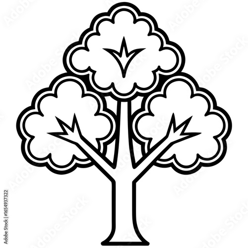 Minimal Tree Sticker Pack