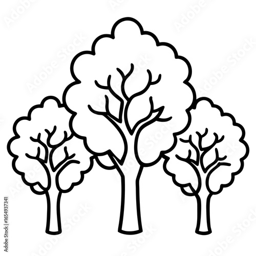 Minimal Tree Sticker Pack