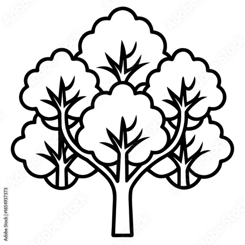 Minimal Tree Sticker Pack