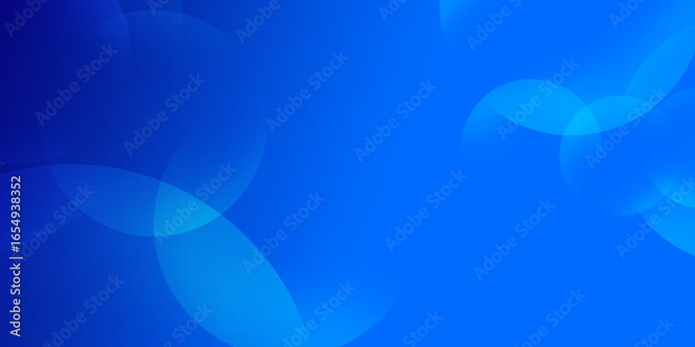 Fototapeta premium Background poster gradient blue circle design abstract presentation
