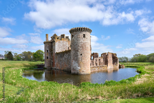 medieval Caerlaverock Castl...