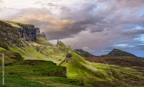 highland landscape in the Q...