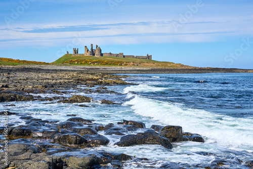 ruin of Dunstanburgh Castle...