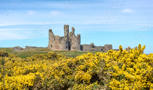 ruin of Dunstanburgh Castle...
