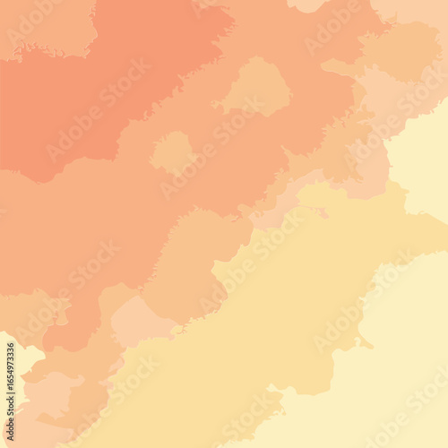 Abstract soft peach and cream watercolor background with blended color transitions. Artistic backdrop with subtle texture. No people, no location, no action, no professional role.
