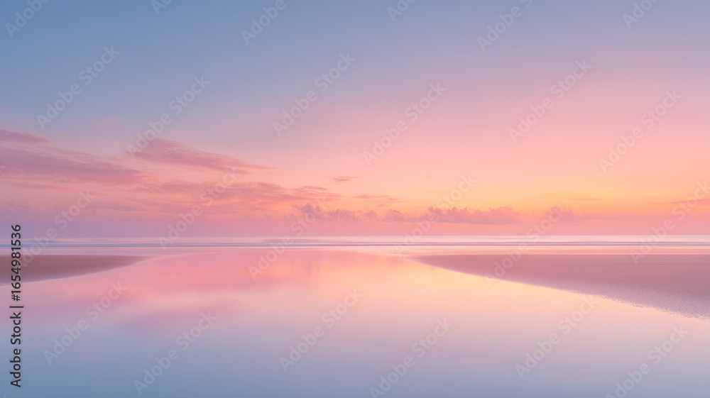 Fototapeta premium background of sea and beach under sky
