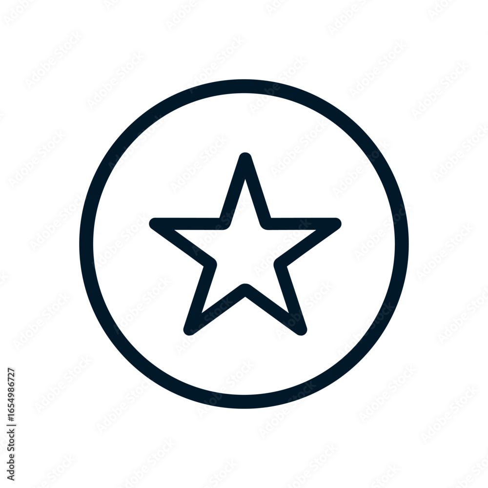 Fototapeta premium Excellence icon, Vector logo sign, Illustration, shape, design, UX UI icon, editable eps