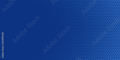 Triangles Halftone Pattern Vector Abstract Geometric Technology Background. Triangular Half Tone Texture. modern. eps10