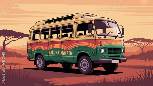 school bus on the road