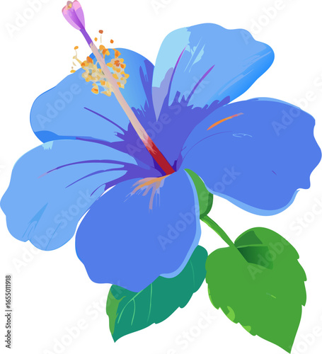 Vibrant and detailed watercolor painting of a single subject
