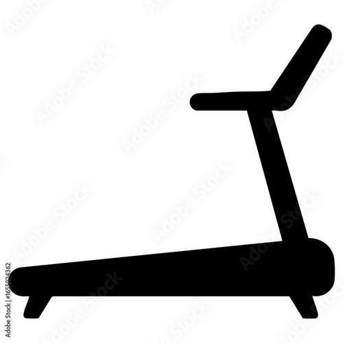 treadmill icon vector