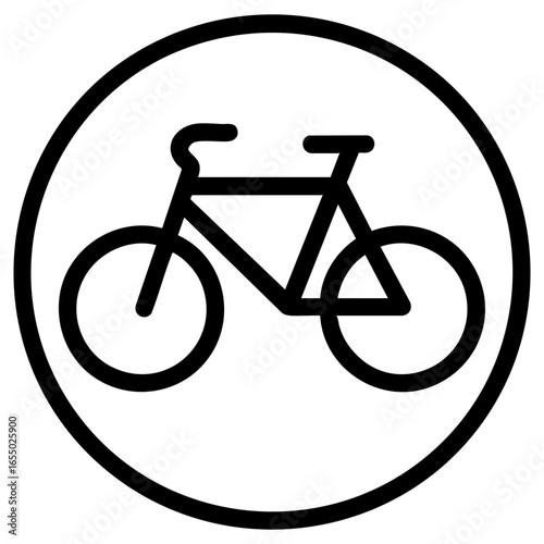 bicycle lane traffic sign