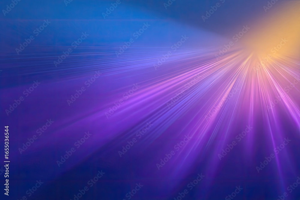 Obraz premium Abstract vibrant radiating colors