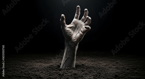 From the Depths of the Earth: The Sinister Hand of the Awakening Monster