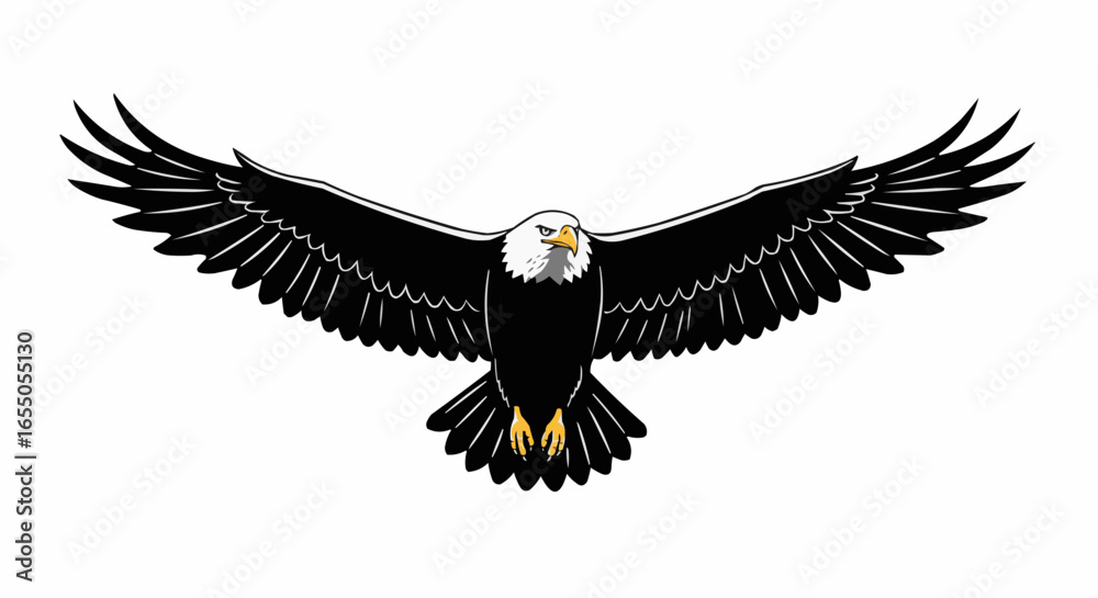 Obraz premium american bald eagle