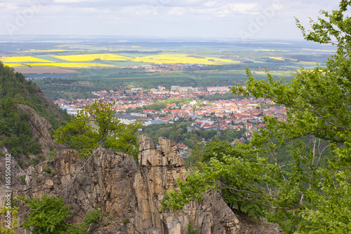 The small town of Thale is located on the northeastern edge of the Harz Mountains.