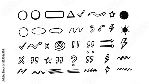 vector hand drawn symbol