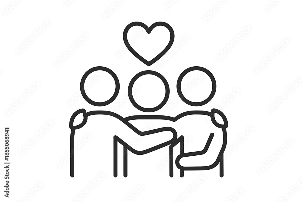 Families unite to express love and connection in a warm gathering Families unite to express love and connection in a warm gathering