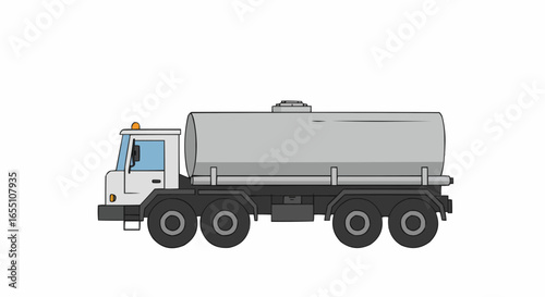 truck isolated on white background