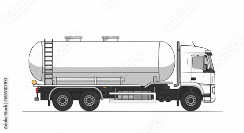 truck isolated on white background