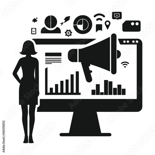 Digital Marketing Vector Design