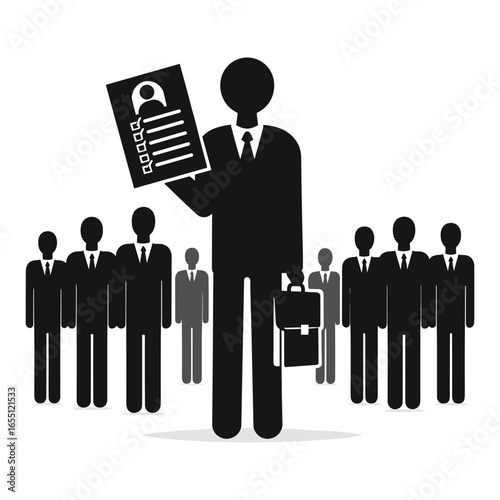 HR & Recruitment Vector Design