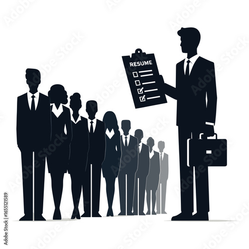 HR & Recruitment Vector Design