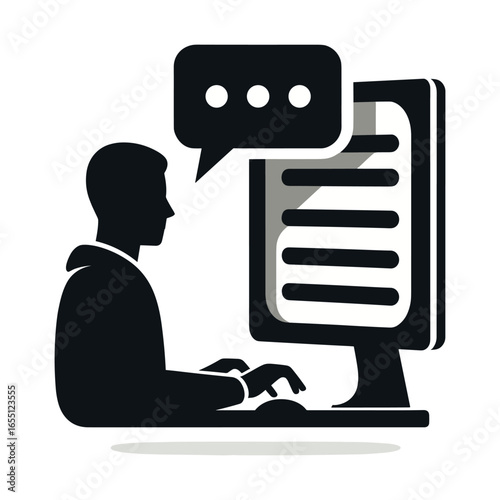  Live Chat Vector Design