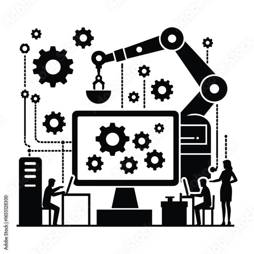 Process Automation Vector Design