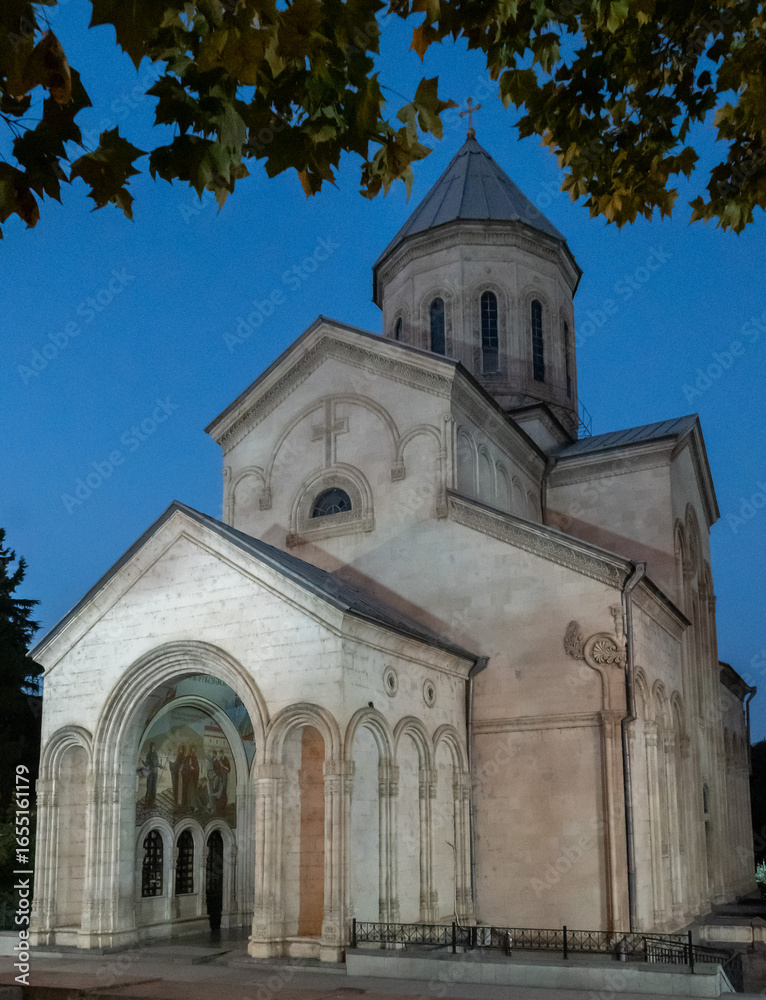 Kashveti St. George Church, Tbilisi, Georgia. Built in 1910, this Georgian Orthodox Christian church is a replica of an 11th-century cathedral. Kashveti St. George Church, Tbilisi, Georgia. Built in 1910, this Georgian Orthodox Christian church is a replica of an 11th-century cathedral.