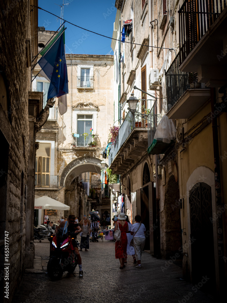Naklejka premium The streets of Bari