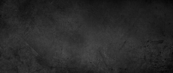 Dark grey textured concrete wall background