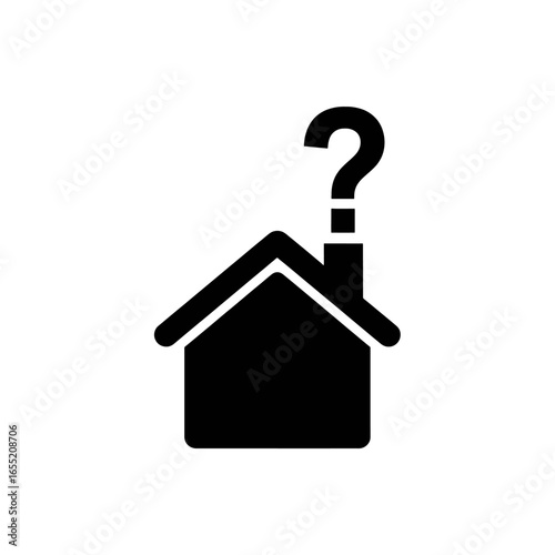 House Icon with Question Mark Above