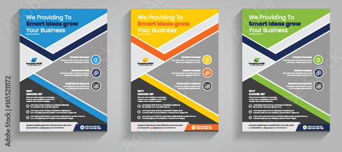 Professional Business Flyer Design Visual Identity multipurpose minimal official Modern & Creative Company Marketing Template set