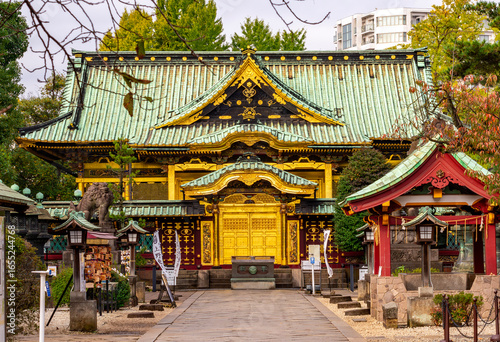 Toshogu Shrine in Ueno park, Tokyo, Japan