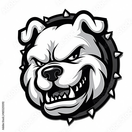 dog mascot logo design