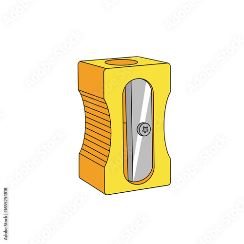 Yellow Pencil Sharpener