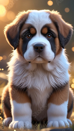 St. Bernard puppy 