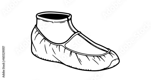 Object buy disposable shoe covers online for clean room and medical environments protective footwear solutions vector